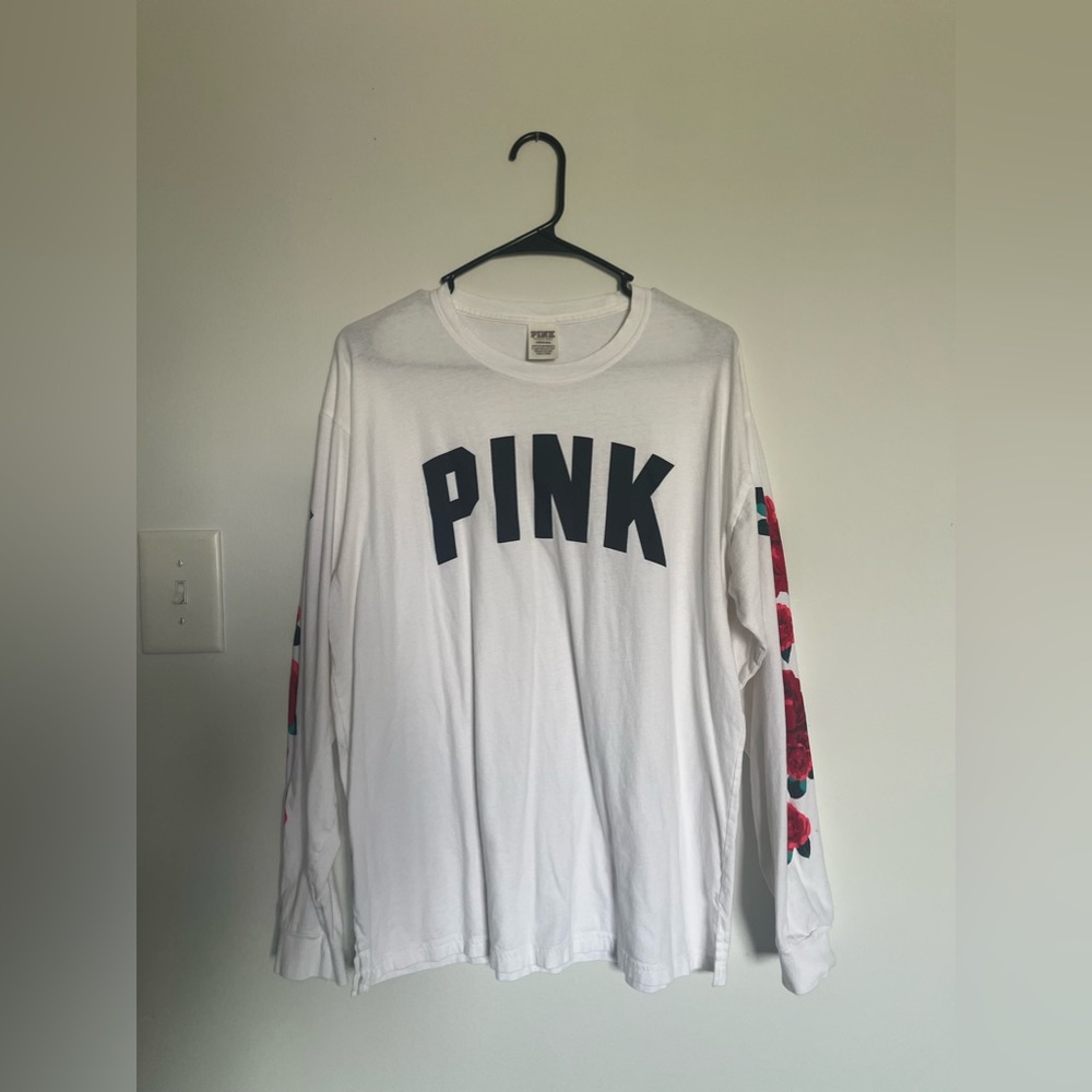 vs pink long sleeve shirt